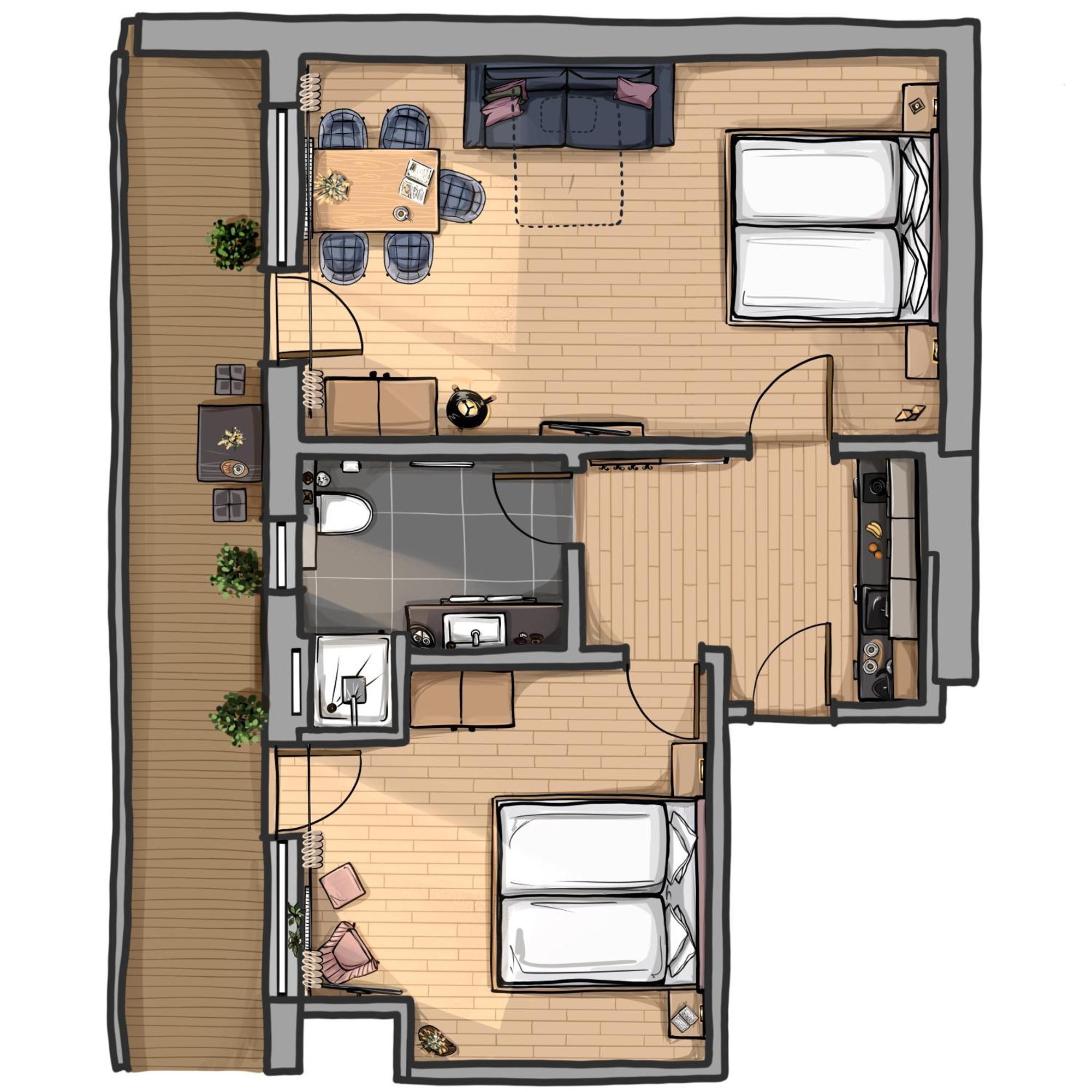 Appartements Sonnalm Berwang Kültér fotó
